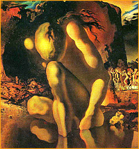 Metamorphosis of Narcissus Salvador Dali (1937), 